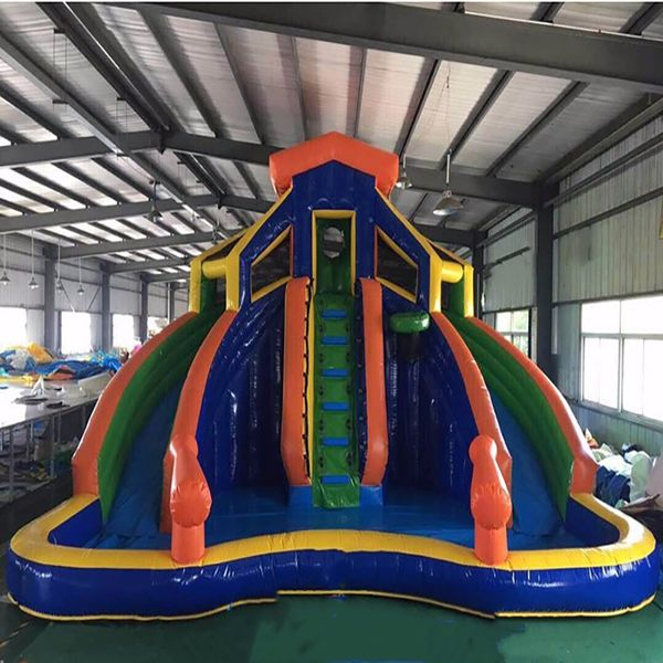 

outdoor games & activities new design inflatable slide inflatable combo water park pool