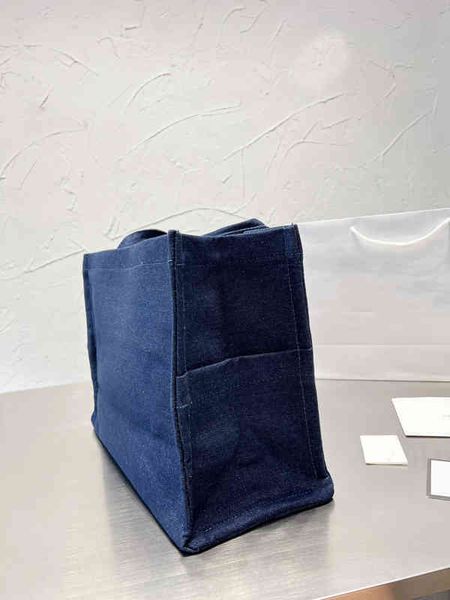 

shoulder bags denim canvas tote handbags large capacity commuting high sense crossbody wallets
