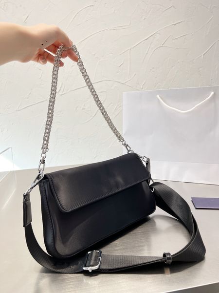 

luxury designer handbag nylon messenger bag classic ladies underarm shoulder wallet fashion retro star come with gift box