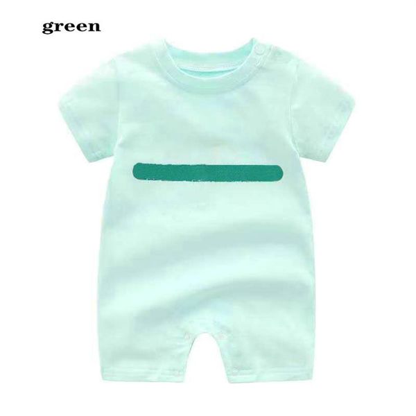 

newborn baby jumpsuit striped onesies infant cartoon long sleeve jumpsuits designer kids boys clothes girls outfits box253g, Blue