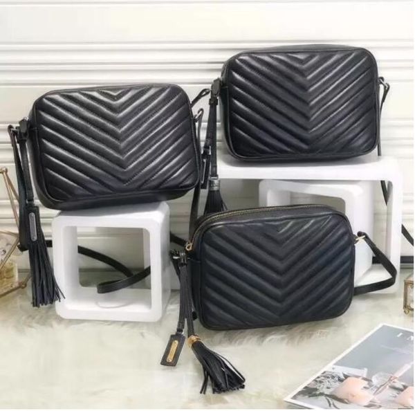 

genuine leather tassel shoulder bags camera bags for women purse cowhide handbag presbyopic card holder evening bag