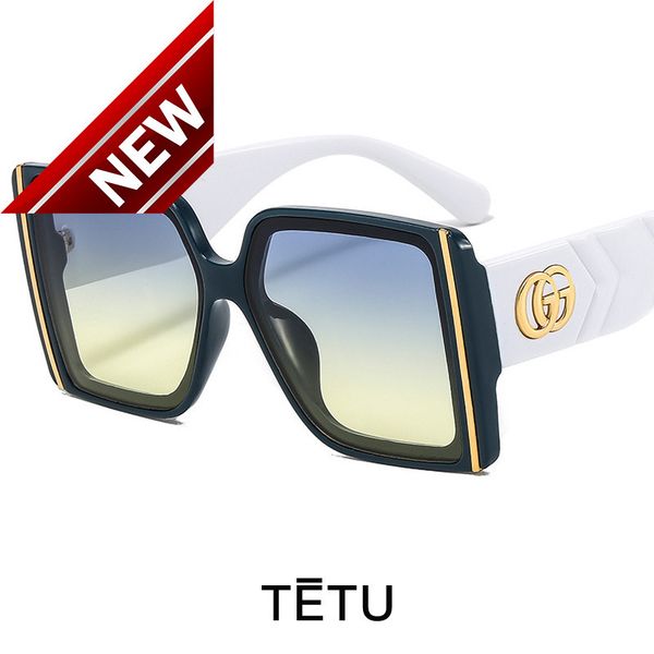 

sunglasses brands men's women's 2022g family fashionable new women men ins mix, White;black