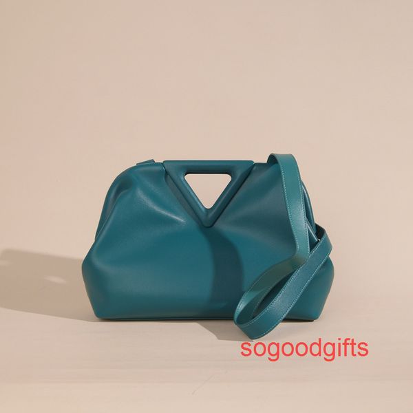 

venetta bag triangle handbag point crossbody bottedesigner bags with the bag 2023 new fashion korean women's bag advanced soft leather