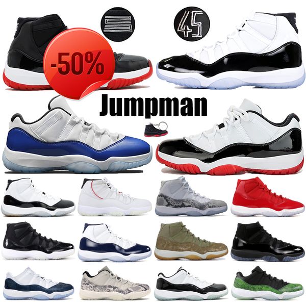 

basketball shoes running shoes trainers low white concord legend bred blue gym red cap mens 11s xi 45 sport 11 gamma and gown, Black