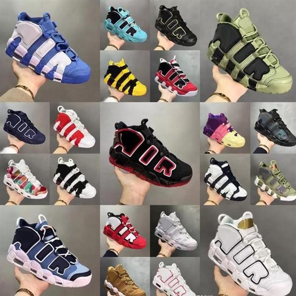 

2022 new printing sneakers men casual shoes training shoe trainer wild basketball shoes new uptempos scottie pippen shoes298p, Black
