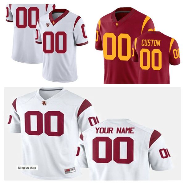

jersey usc trojans college 9 kedon slovis football jerseys 2 jaxson dart 19 jaylin smith 30 mo hasan 25 briton allen custom men women youth, Black