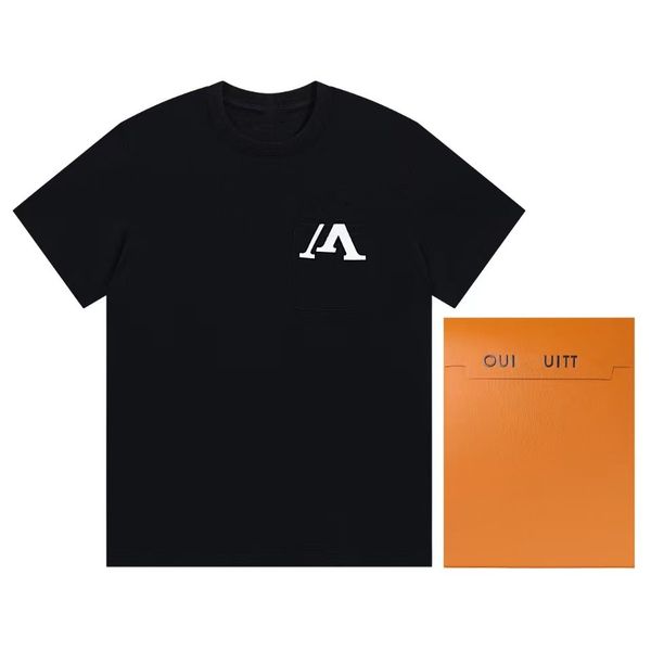 

20222iu new mens designer t shirt paris fashion tshirts summer t-shirt male 100% cotton top, White;black