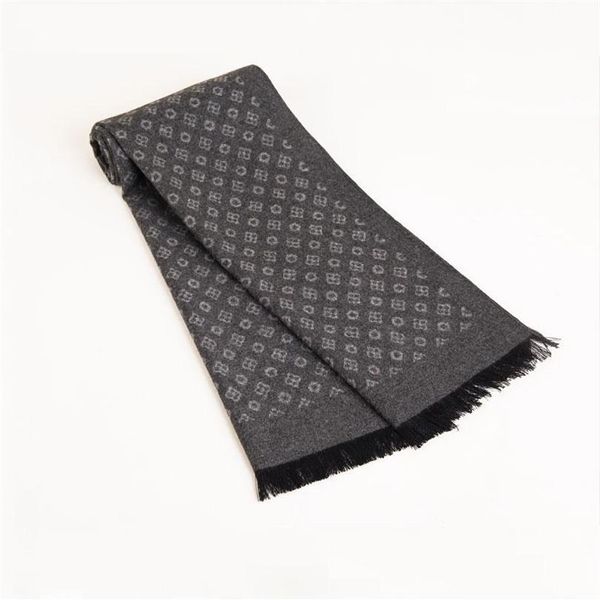 

2020 design men scarf foulard cashmere scarves winter warm neckerchief scarfs shawls wraps male bufandas hombre204u, Blue;gray