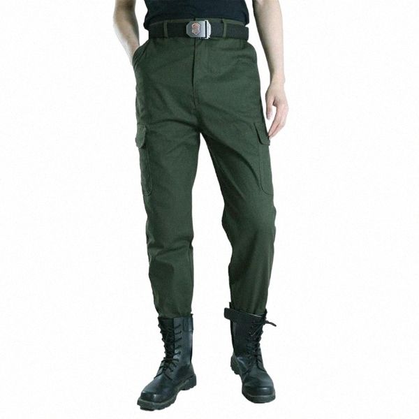 

men women long pants anti scald overalls trousers wear resistant working clothes for electric welding male men's d7an#, Black