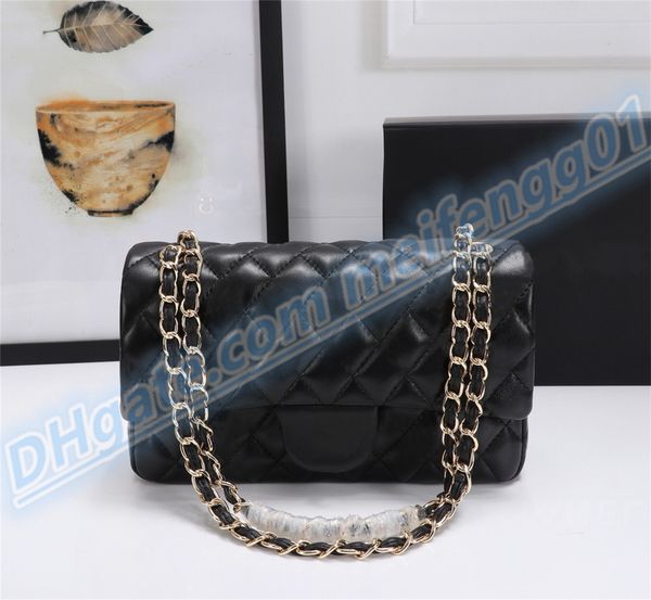 

5a plaid floral shoulder bags lady single chain designer handbags new totes purse women fashion classic cross body flap gold popular plain g