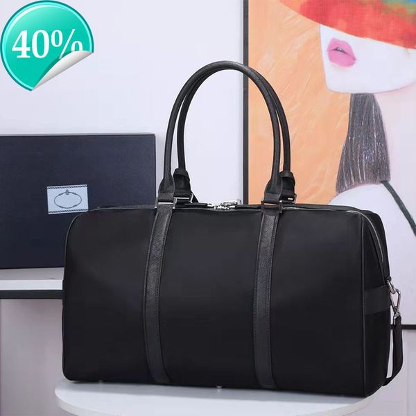 

designer evening bag new mini hand large capacity duffle travel s outdoor genuine polyter plain print strip letter soft oversize gm