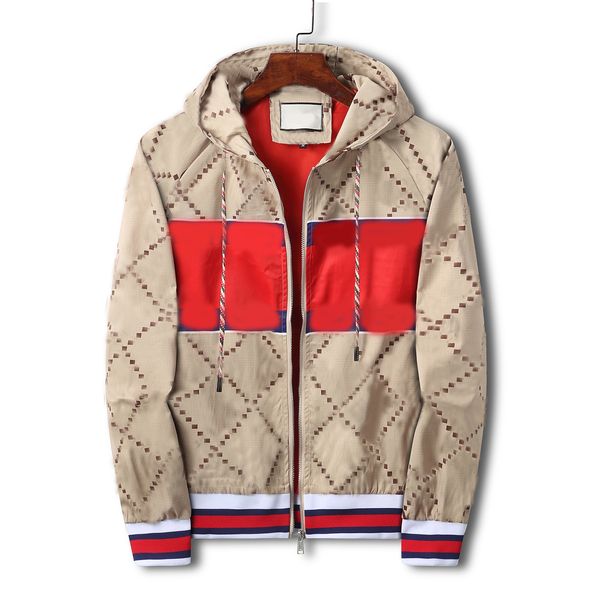 

2022 fabric functional jacket men's hooded jacket spring and autumn new outdoor leisure zipper cardigan size m-3xl, Black;brown