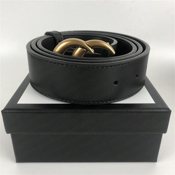 

fashion buckle genuine leather belt width 2 0-3 8cm 15 styles highly quality with box designer men women mens belts334h, Black;brown