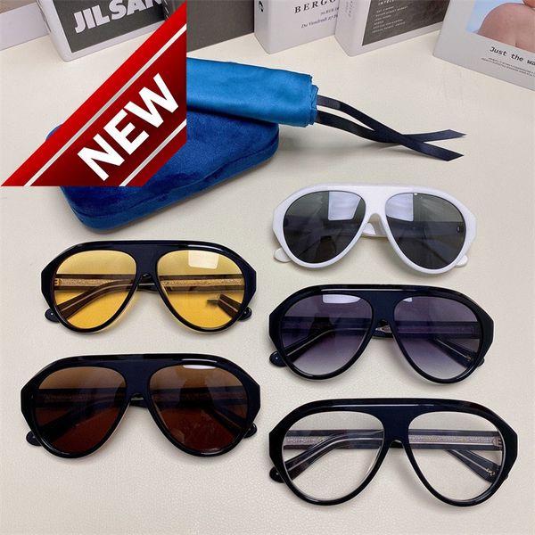 

sunglasses brands men's women's g's new toad large frame sunglass are fashionable the same for men women popular on ins.com, White;black