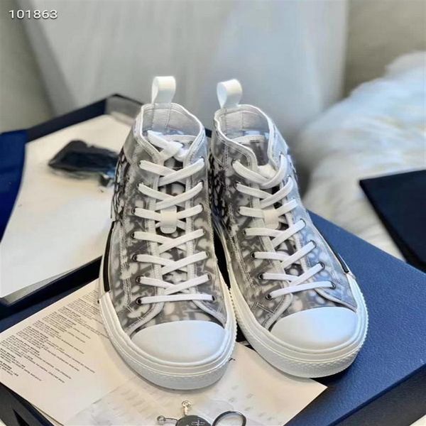 

2021 fashion high-sneakers with design classic oblique printing shoe men women couple models outdoor casual shoes1970, Black;red