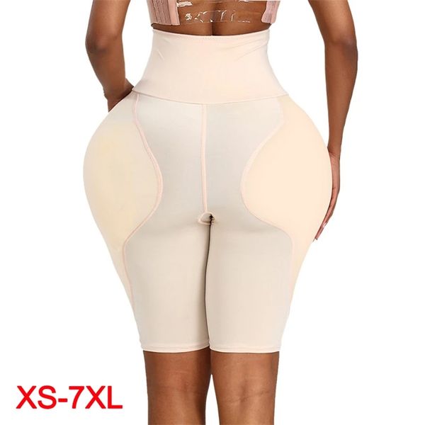 

womens shapers women hip pads high waist trainer shapewear body tummy shaper fake ass butt lifter booties enhancer booty thigh trimmer 22091, Black;white