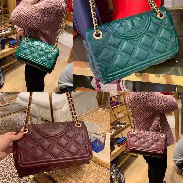 

luxury designers handbags purses tary burchss bag women tote brand letter embossing genuine leather shoulder bags retro style printed color