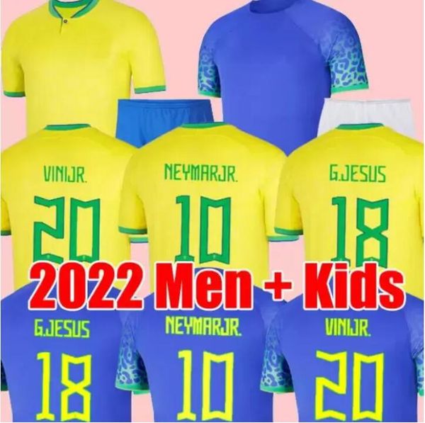 

2022 2023 camiseta de futbol paqueta coutinho brazils soccer jersey world football shirt cup firmino brasil 22 23 maillots marcelo vini jr a, Black;yellow