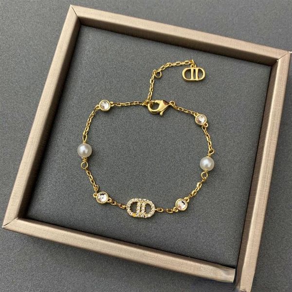 

fashion necklace designer jewelry luxury pendant wedding gift 45cm chain gold plate diamond whole necklaces for women bulk282f, Silver