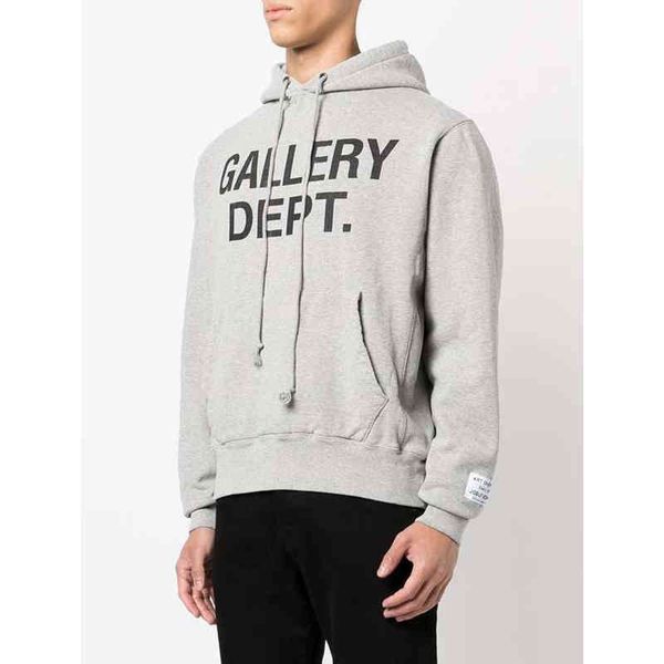 

designer cotton 2022 luxury men's hoodies galleryy depts gd autumn comfortable oversize sweater printed loose pullover sweatshirt xlhe, Black