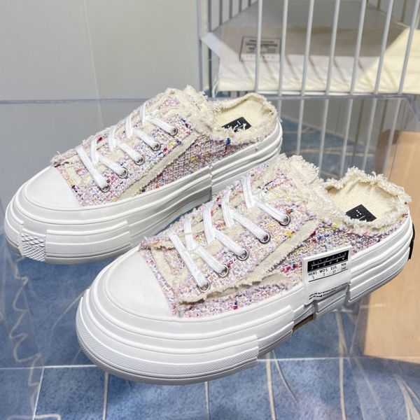 

designer shoes roller men women xvessel gradient beggar shoes latest new graffiti high density canvas sneakers outdoor low help casual skate, Black