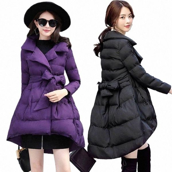 

women's down & parkas woman plus size clothing for women jacket purple black cotton coats casual warm 2021 fashion long sleeve winter c