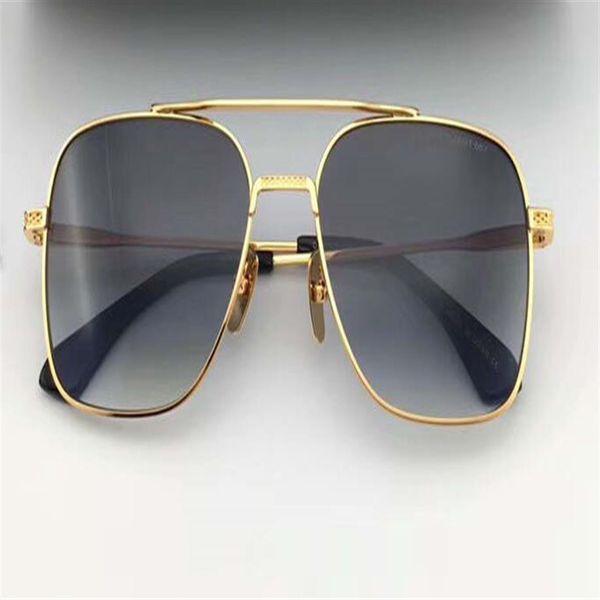 

men flight square sunglasses black grey gradient celebrity fashion designer sunglasses driving glasses new with box255j, White;black