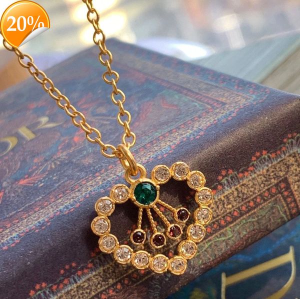 

high-end fashion design women's necklace d home new heart-shaped love diamond inlaid simple bracelet set high version brass material, Silver