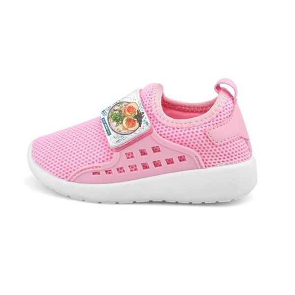 

2023 diy custom shoes running shoes kids baby child hook loop accept customization uv printing breathable sports sneakers258, Black