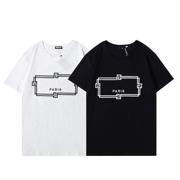

2022 mens t shirts summer shirt casual printing hip hop men women short sleeve tees asian size s-xxl, White;black