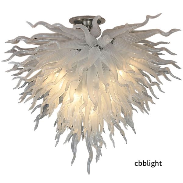 

lustre chandeliers pendant lamps hand blown glass chandelier light luxury art ceiling lighting led bulbs lighting fixtures for villa loft ap