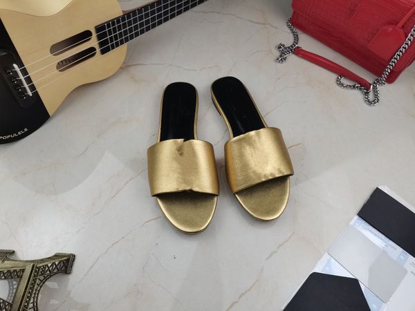 

women designer slipper slides sandal summer sandals shoes men classic brand beach slides casual woman outside 0719, Black