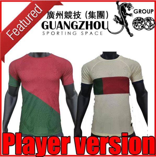 

2022 player version portuguesa soccer jerseys joao felix ruben neves bernardo fernandes bruno portugieser 2022 2023 portuguese football shir, Black;yellow