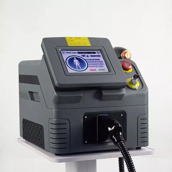 

2022 latest 808nm diode laser cryo permanent depiladora device professional laser hair removal skin rejuvenation whitening apparatus, Black