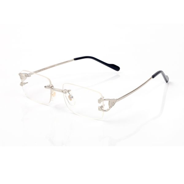 

business sunglasses mens designer eyeglasses optical frame women c-shaped decoration simple style anti-blue light uv fashion brand lens clea, Black