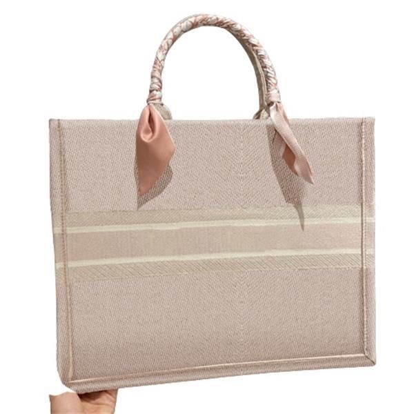 

ipad medium large capacity canvas tote bag totes messenger bag embroidery stitched 41cm 36cm handbag casual designers bags