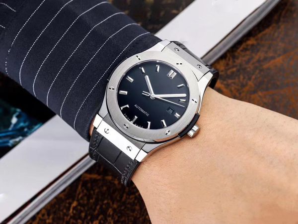 

fashion classics fusion luxury mens watch automatic mechanical designer watches movement womens moonswatch montre steel 42mm delivery of tra, Slivery;brown