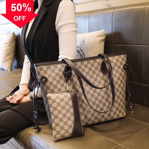 

designer evening bag new shoulder mini hand pvc women 2022 simple elegant fashion mother child printed one h large capacity