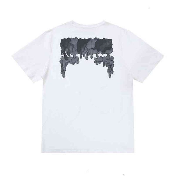 

fashion classic brands mens t shirts offer summer designer women loose tees quality t-shirt letter arrow oil painting tshirts luxury, White;black