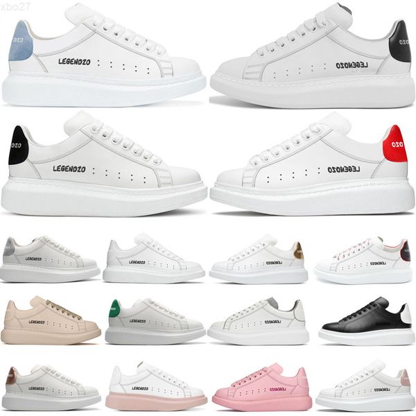 

women casual shoes platform sneakers mens tainers outdoor luxury alexander suede leather mc queens men, Black