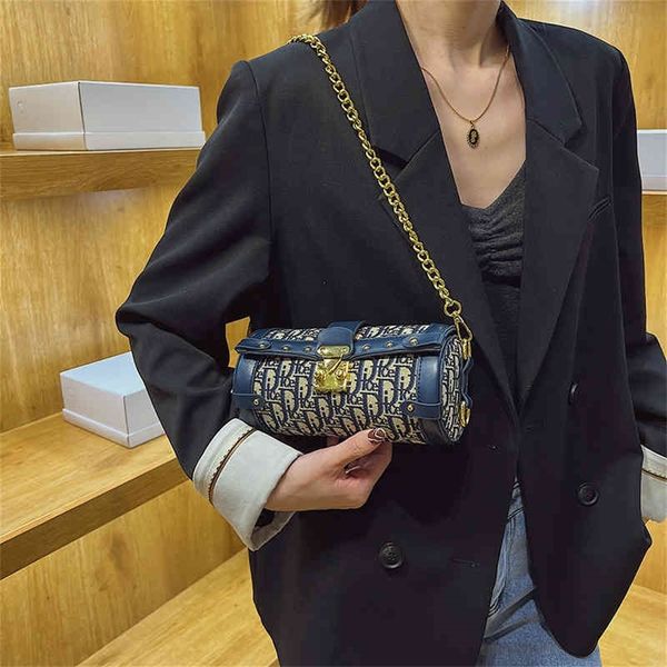 

79% off evening bags online wholesale 62cn letter women's barbie dragon cylinder trend korean version net red chain wide belt pillow