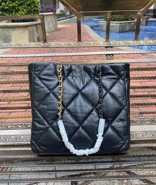 

genuine leather shoulder bags 19tote chain handbags luxury purse fashion lady crossbody bag commute shopping purses