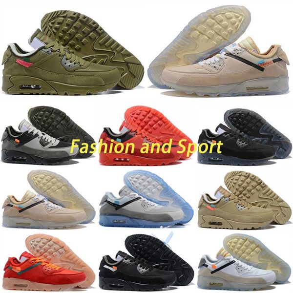 

90 90s off running shoes sneaker desert ore red black brown 2021 fashion designer classic men women man woman athletic tenis trainers277j