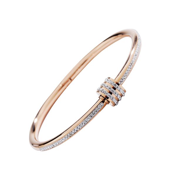 

bangle love chains designer bag boot bangles for teen girls aesthetic nail rose gold three-row diamond-studded small waist halloween titaniu, Black