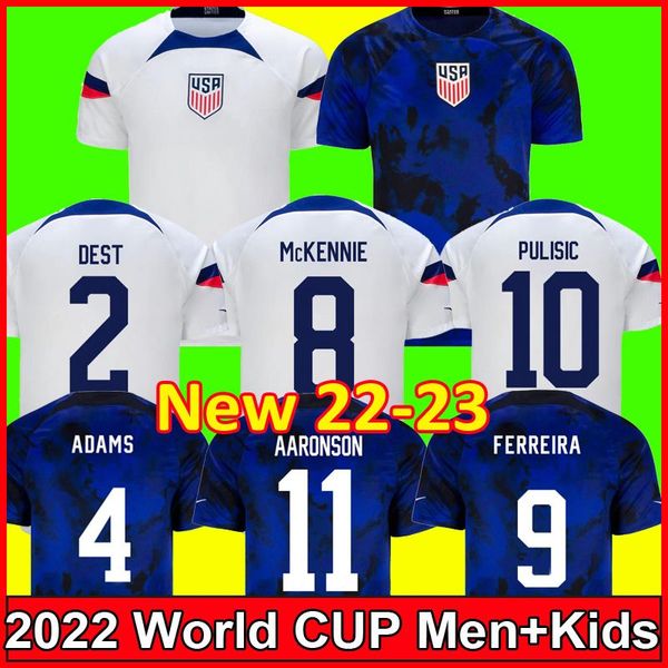 

2022 pulisic mckennie soccer jersey ertz altidore press wood morgan lloyd 22 23 america football shirt united states camisetas usas usmnt ll, Black;yellow