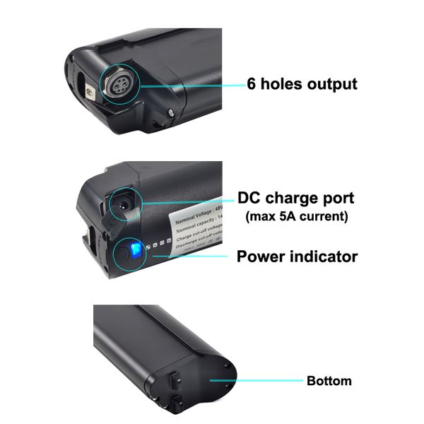 

48v14ah reention eel pro samsung cells battery for magnum igo aventure step electric bicycle batteries