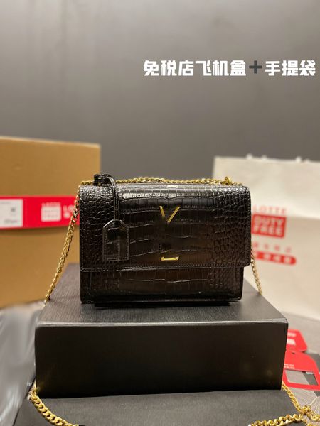 

shoulder bag luxury tote purse handbag message bags cluth brand classic genuine leather crossbody designers original cattlehide flap gold ch