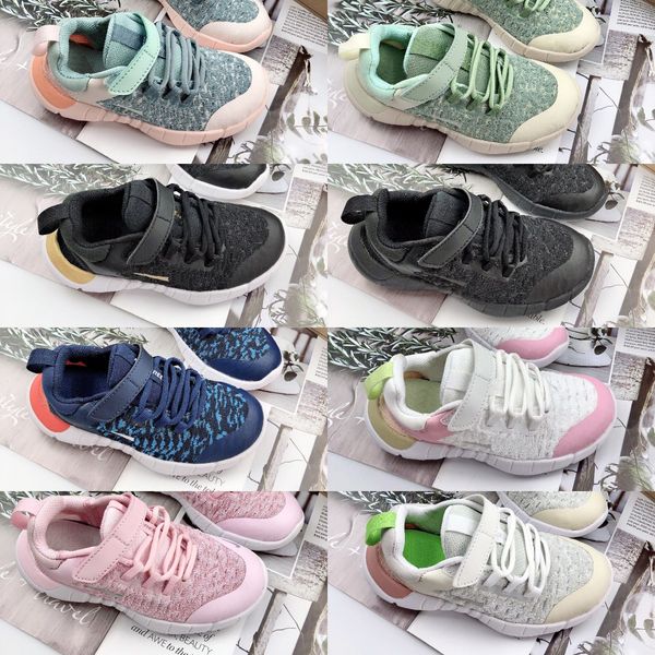 

2022 rn 5.0 running shoes wolf grey blue hero platinum tint orca triple black anthracite vast white gym red little kids children trainers sn