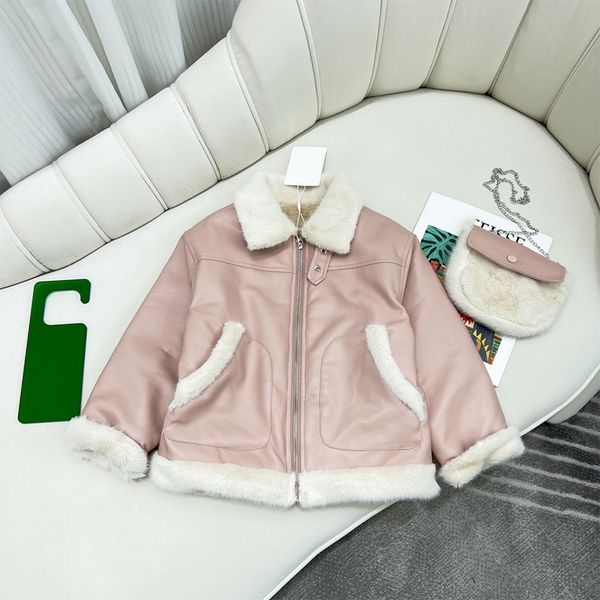 

baby designer clothes down coat fashion children's winter new fur one chain long sleeve boys and girls rabbit hair velvet jacket overco, Blue;gray