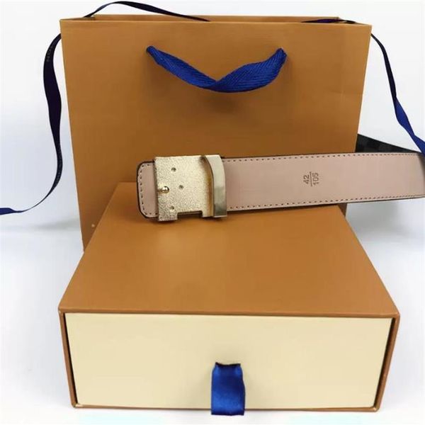 

2022 15 color luxury designer belts men women belts of mens and women belt with fashion big buckle real leather 72r, Black;brown